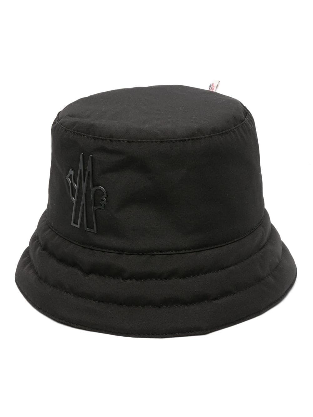 Shop Moncler Logo-patch Gore-tex Bucket Hat In Black