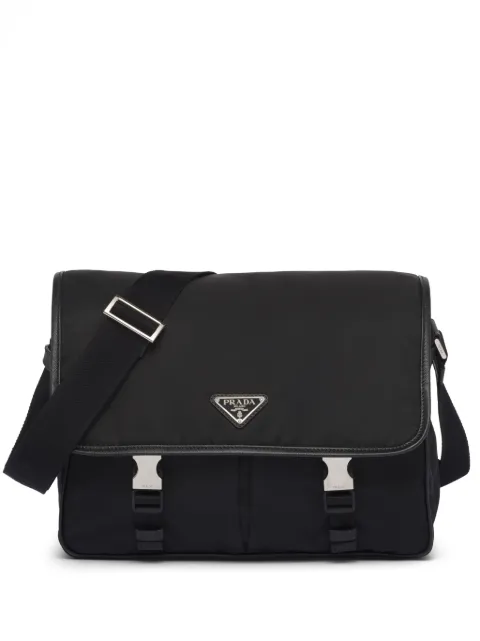 Prada Re-Nylon triangle-logo crossbody bag