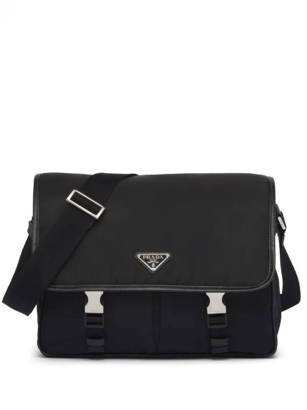【PRADA】 LOGO-DETAILED RE-NYLON CROSSBODY BAG 22081383_51824469_600.jpg