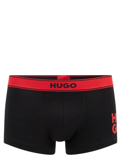 HUGO Cueca boxer com estampa de logo