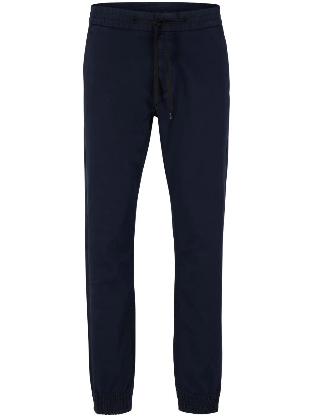 HUGO Calça chino slim com ajuste no cós | Azul | Image 1