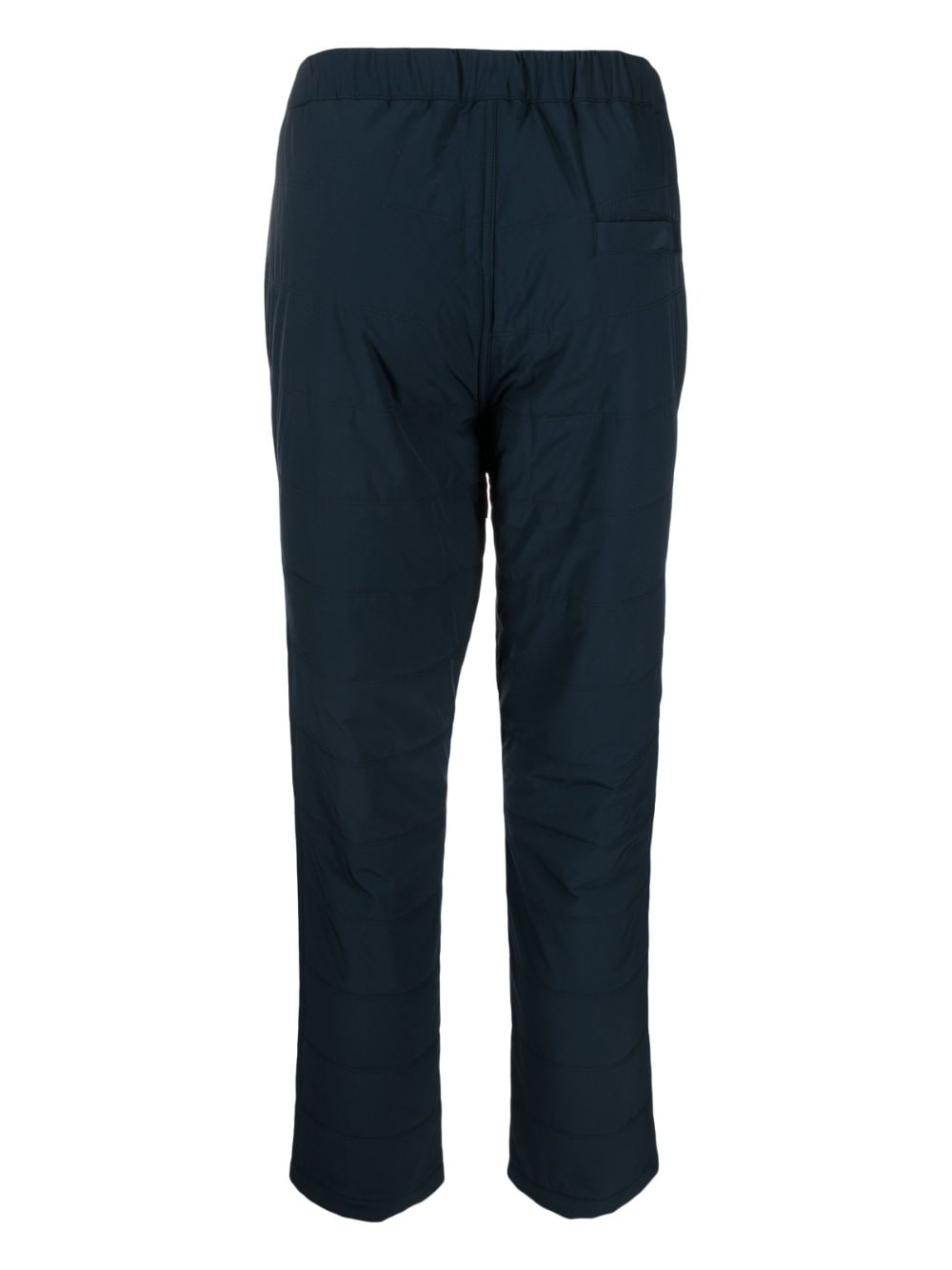 Shop Snow Peak Insulated Straight-leg Trousers In Blue