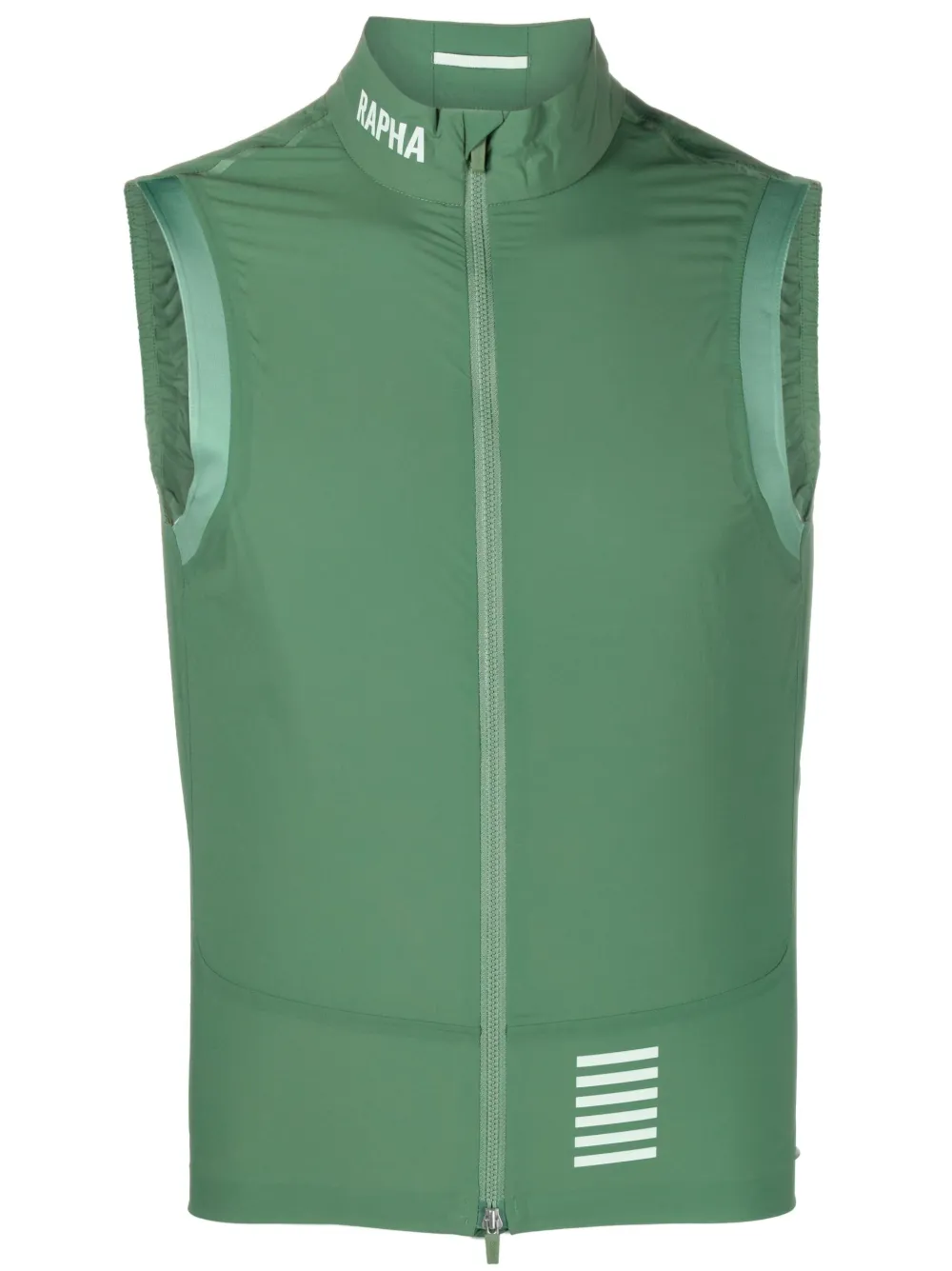 Shop Rapha Pro Team Performance Gilet In Green