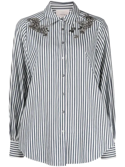 Cinq A Sept Ivy Tiana striped shirt