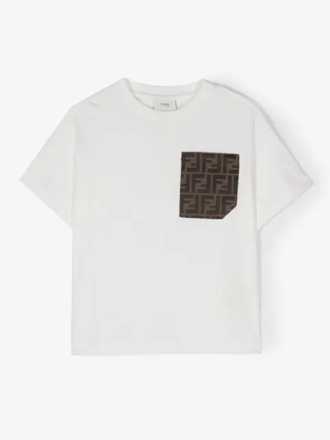 Fendi Kids t-shirt en coton à logo imprimé FF