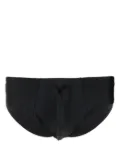 CDLP drawstring slip-on swim trunks - Black