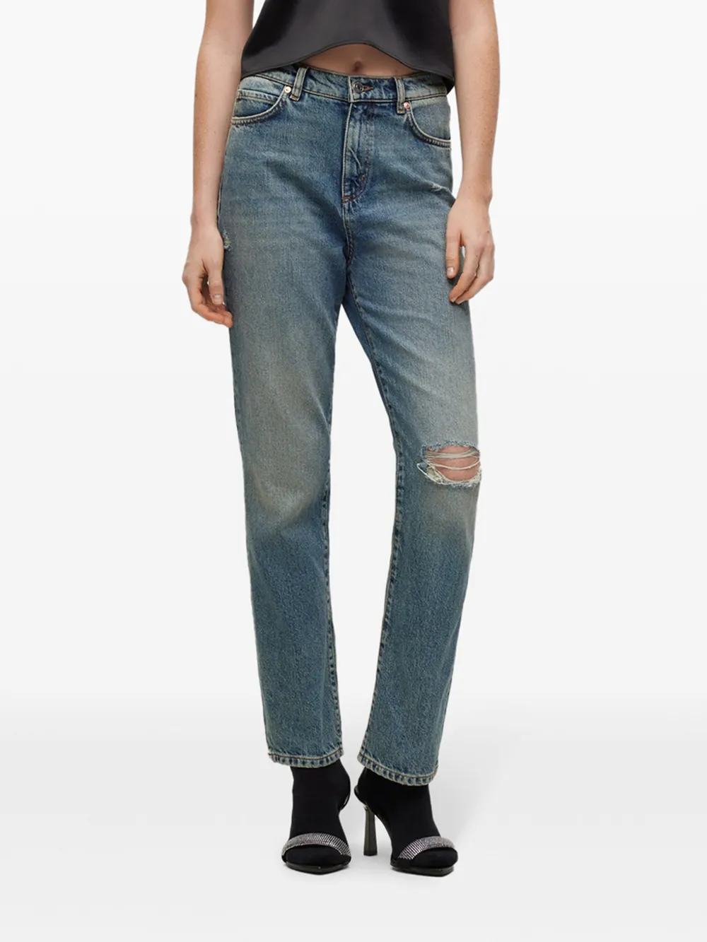 HUGO Jeans affusolati con applicazione | Denim | Image 3