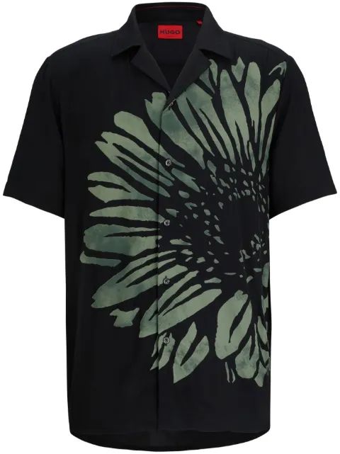 HUGO Camisa com estampa floral