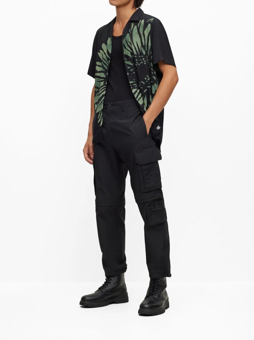 HUGO Camisa com estampa floral | Image 2