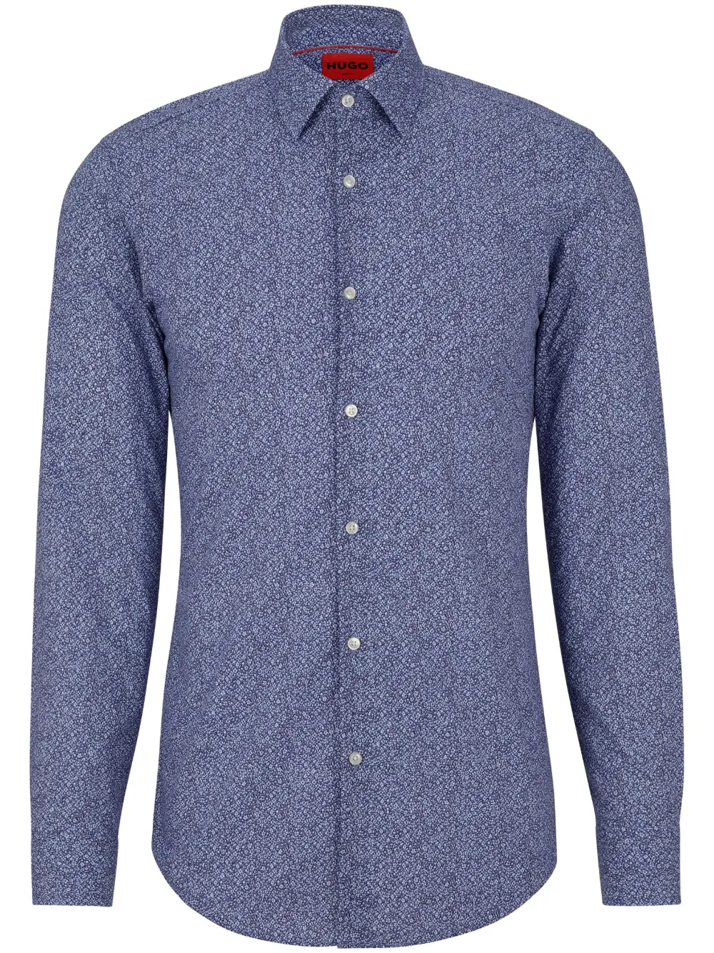 HUGO Camisa com estampa floral | Azul | Image 1