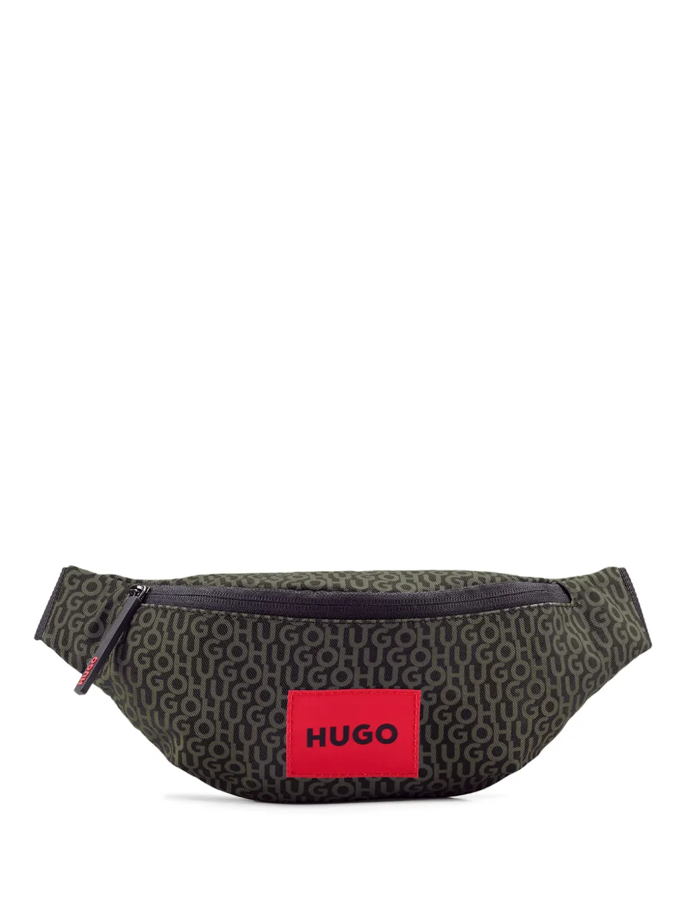 HUGO Pochete com estampa de lobo | Preto | Image 1