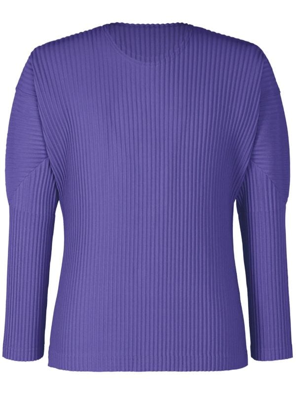 Homme Plissé Issey Miyake MC September Pleated Sweatshirt - Farfetch