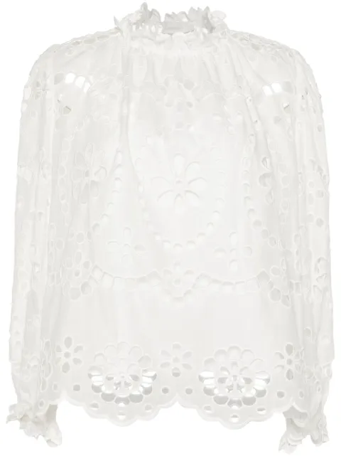 ZIMMERMANN Lexi 马德拉刺绣罩衫