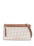 Michael Kors monogram-pattern leather crossboby bag - Neutrals