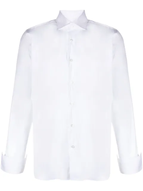 Barba long-sleeve buttoned shirt