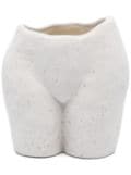 Anissa Kermiche Popotin ceramic vase (12.5cm) - Grey