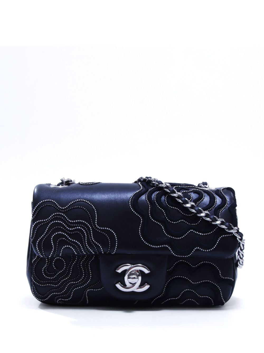 CHANEL Pre-Owned 2012 カメリアビーズ ショルダーバッグ ミニ - Farfetch