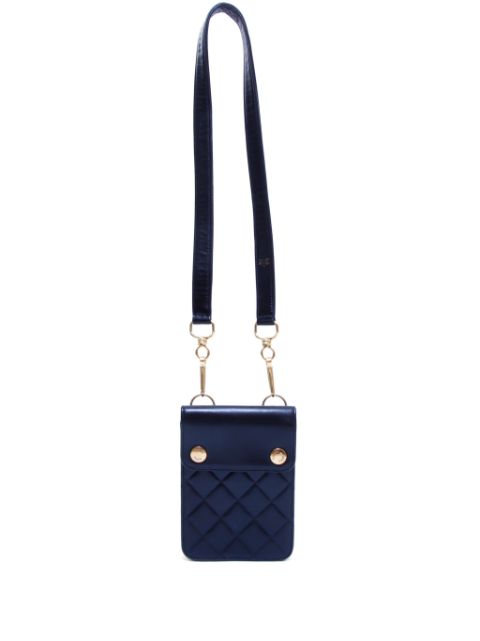 CHANEL 2011 diamond-quilted mini bag Women