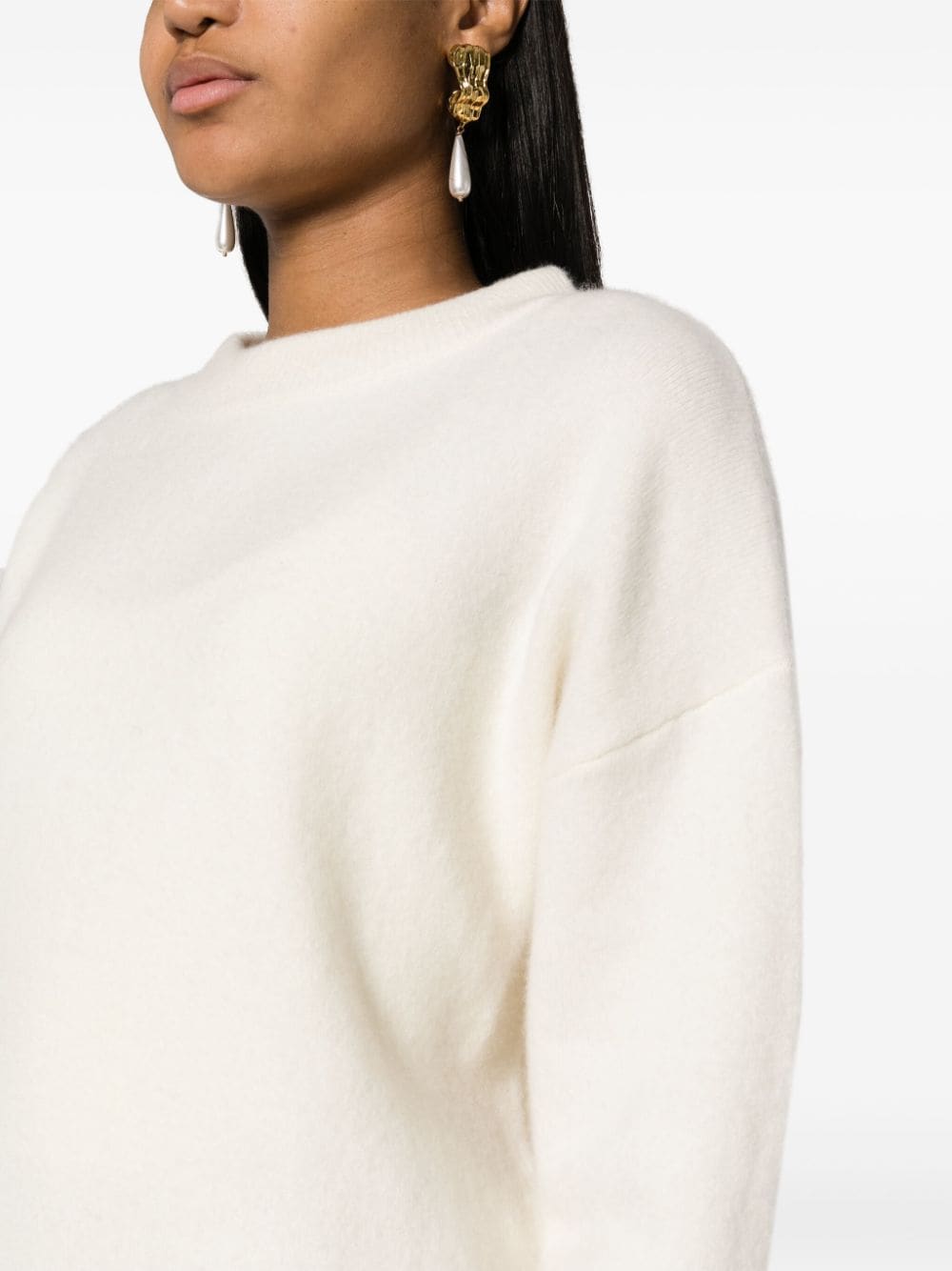 MAX & MOI POLETTE BRUSHED CASHMERE BLEND JUMPER 