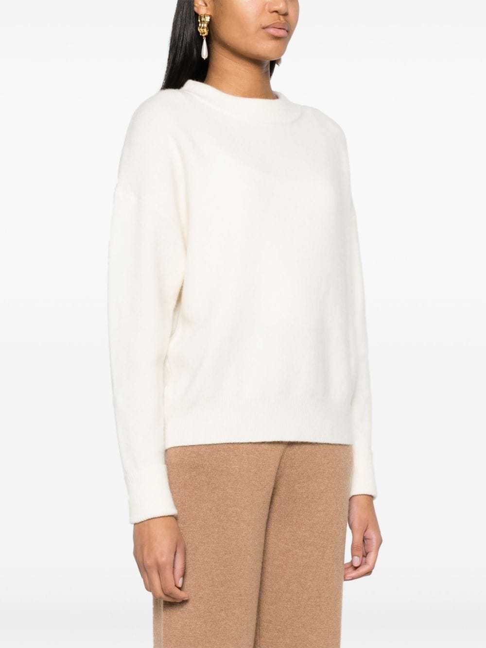 MAX & MOI POLETTE BRUSHED CASHMERE BLEND JUMPER 