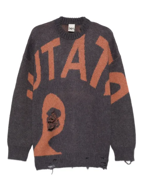 Perks And Mini Mutate distressed sweater