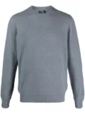 Barba crew-neck cashmere jumper - Blue