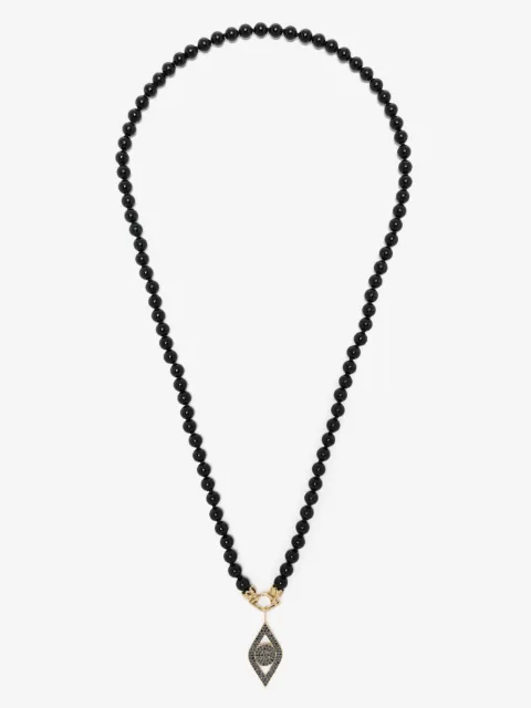 Sydney Evan collar Evil Eye con cuentas