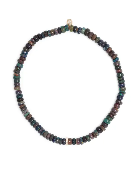 Sydney Evan Bracciale in oro giallo 14kt con opale e diamanti