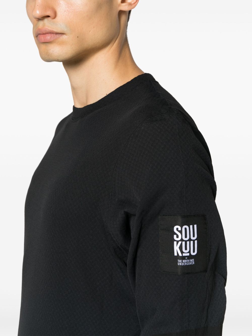 Shop The North Face X Undercover Soukuu Baselayer Fleece T-shirt In Black