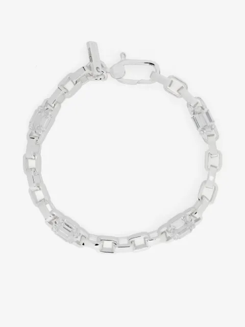 Hatton Labs crystal-embellished chain-link bracelet
