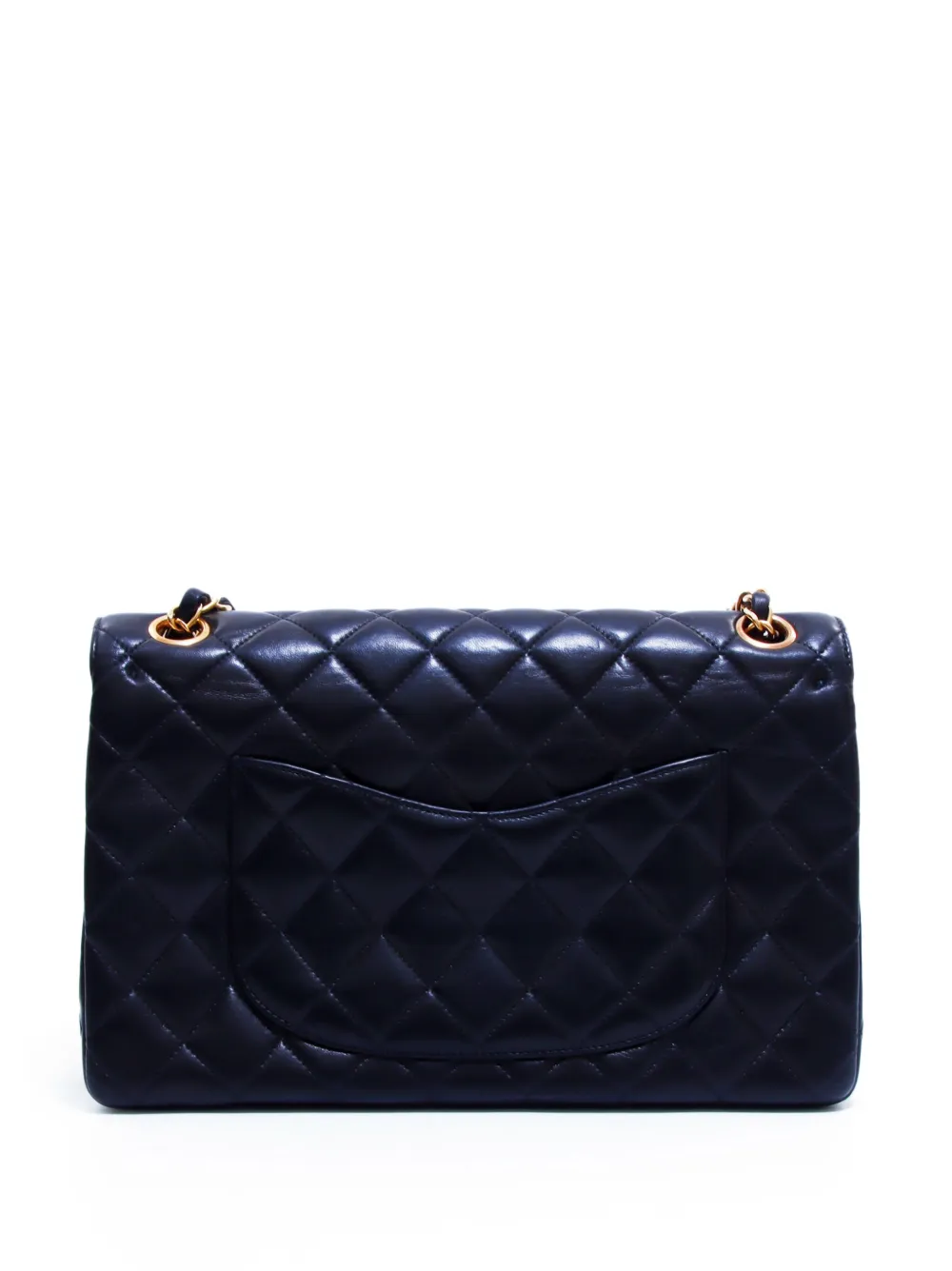 CHANEL Pre-Owned 1994-1996 Double Flap schoudertas - Zwart