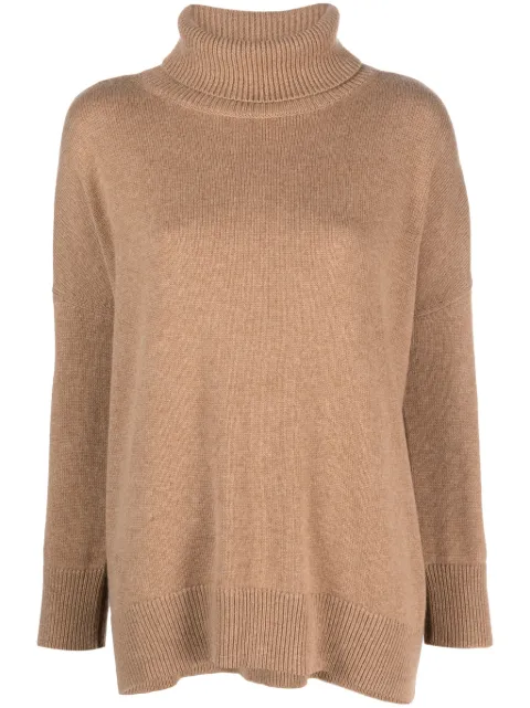 Max & Moi Prairie roll-neck cashmere jumper