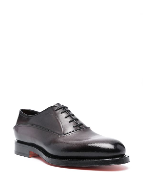 Santoni Oxford Lakleren Schoenen Farfetch