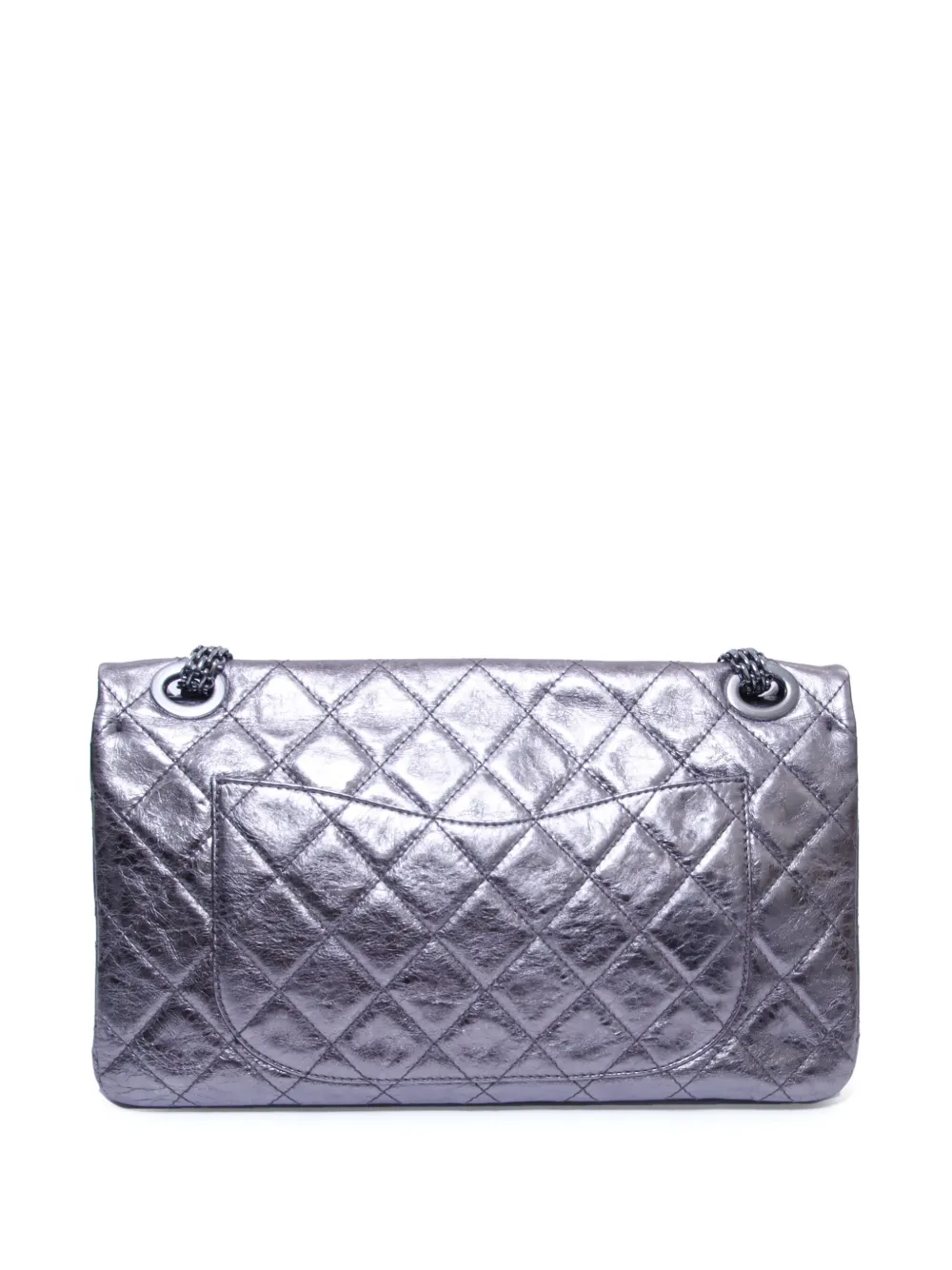 CHANEL Pre-Owned 2008-2009 2.55 Reissue shoulder bag - Grijs