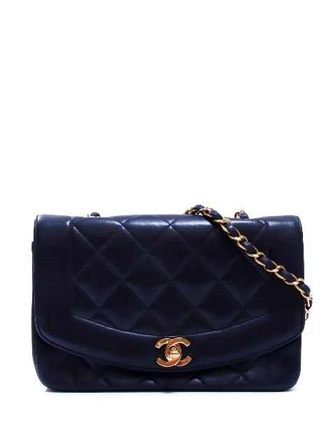 HOT SALE CHANEL 1991-1994 Diana shoulder bag Women