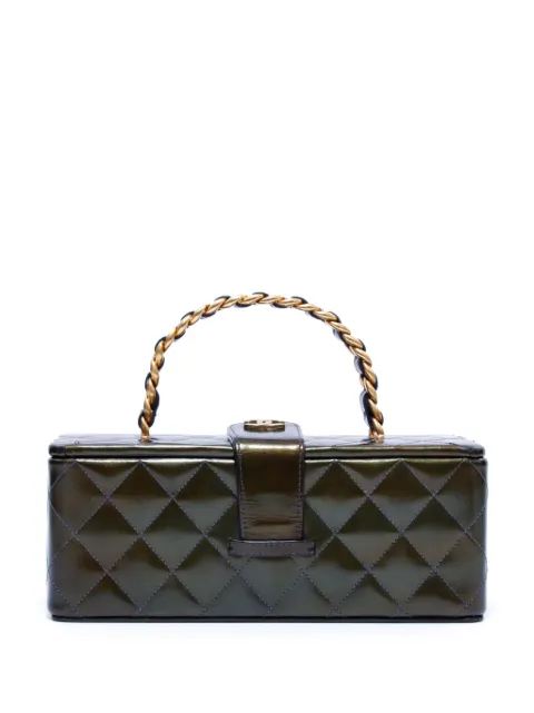 CHANEL Pre-Owned 1994-1996 diamond-quilted vanity case