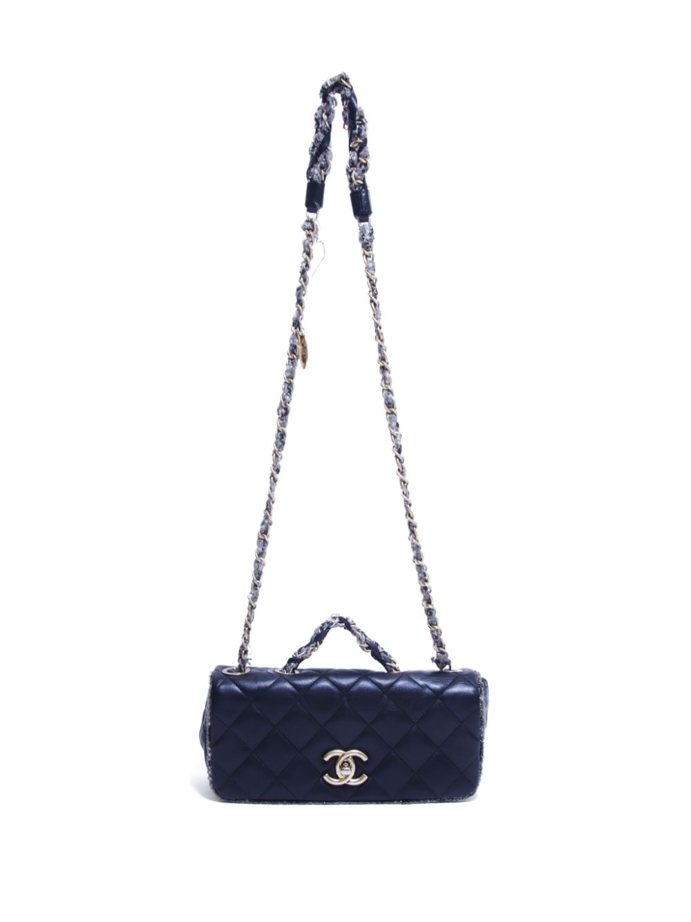 CHANEL Pre-Owned 2010-2011 diamond-quilted shoulder bag WOMEN