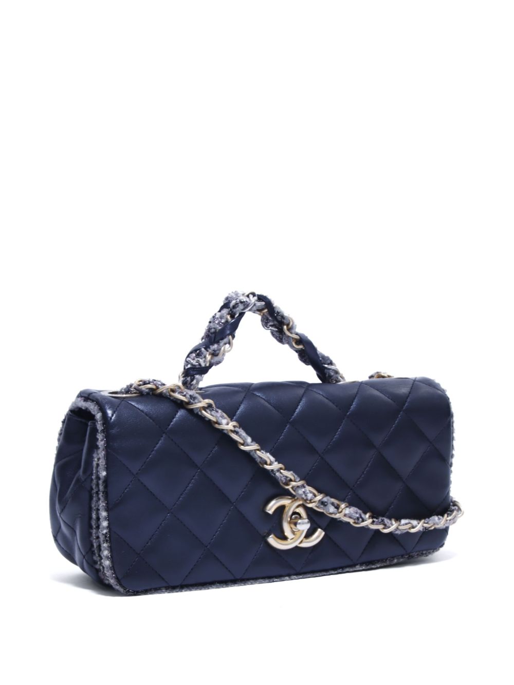 CHANEL Pre-Owned 2010-2011 diamond-quilted shoulder bag WOMEN