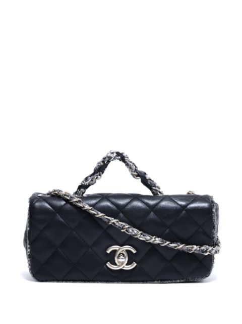 CHANEL Pre-Owned 2010-2011 diamond-quilted shoulder bag