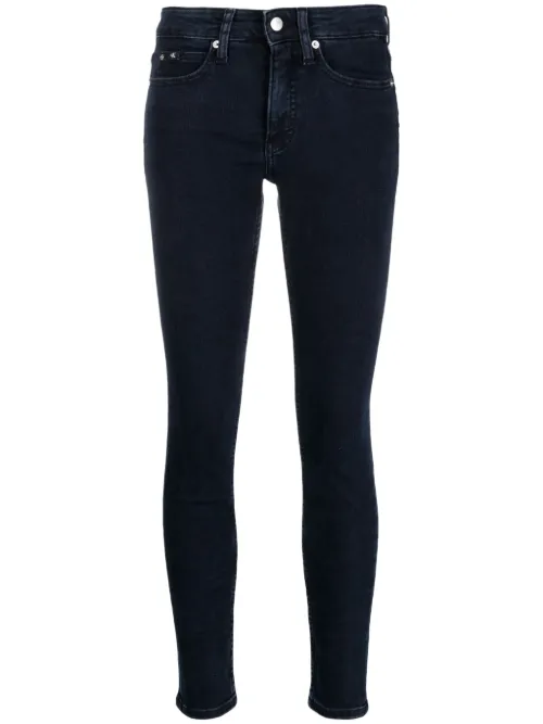 Jean skinny à taille mi-haute - Calvin Klein Jeans - Modalova
