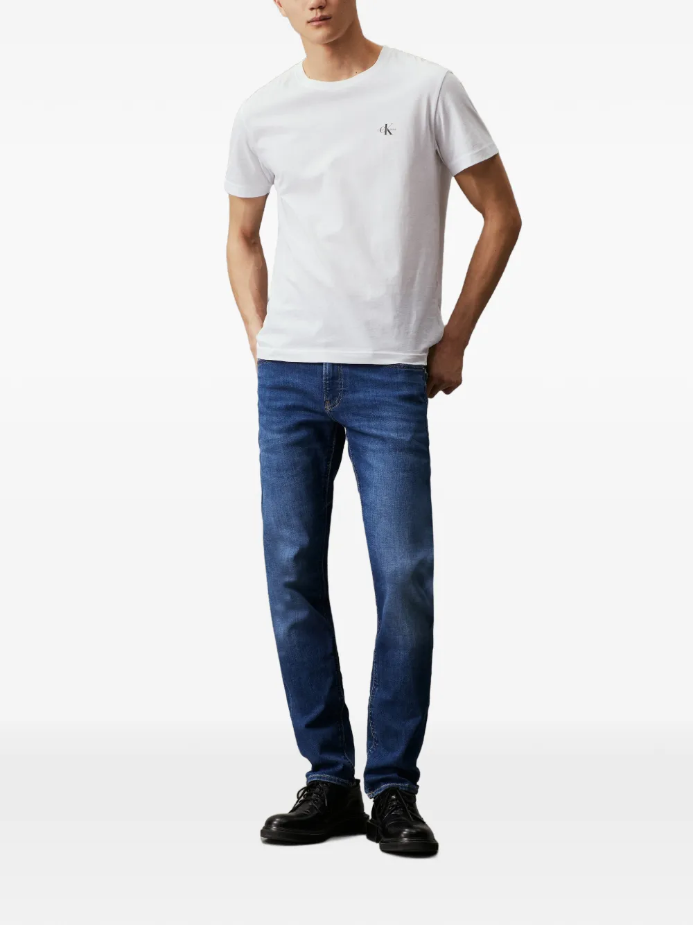 Calvin Klein Jeans denim jeans - Blauw