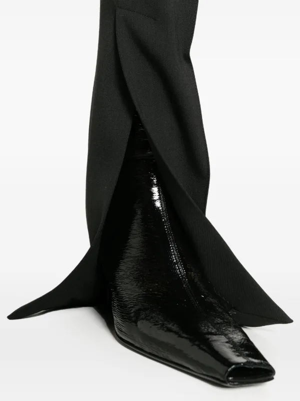 Coperni Flared slim-cut Trousers | Black | FARFETCH