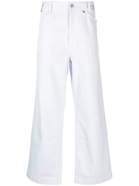 OBJECTS IV LIFE mid-rise wide-leg jeans