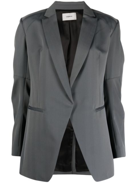 Coperni herringbone-pattern biker blazer Women