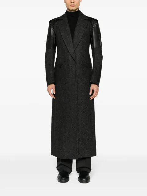 Coperni Hybrid tailored chevron coat COPM16822 - 1