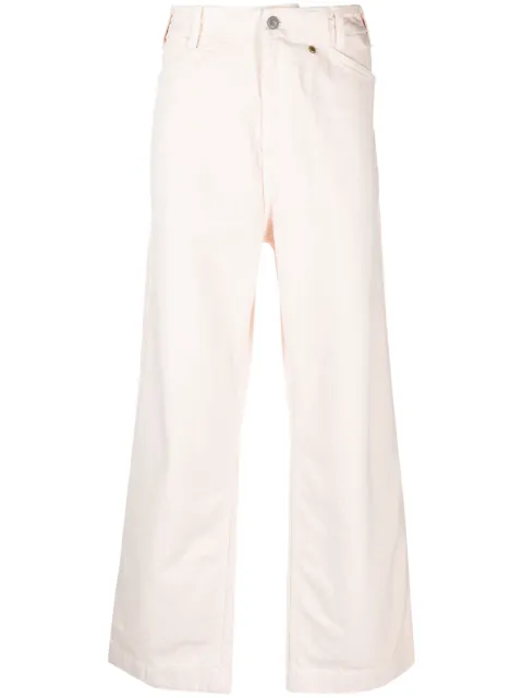 OBJECTS IV LIFE mid-rise wide-leg jeans