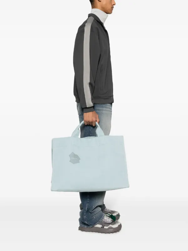 【関税込み】Objects IV Life グレー ミニ トートバッグ OBJECTS IV LIFE ロゴ トートバッグ | グレー | FARFETCH JP