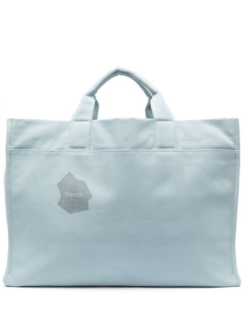 OBJECTS IV LIFE logo-print cotton tote bag