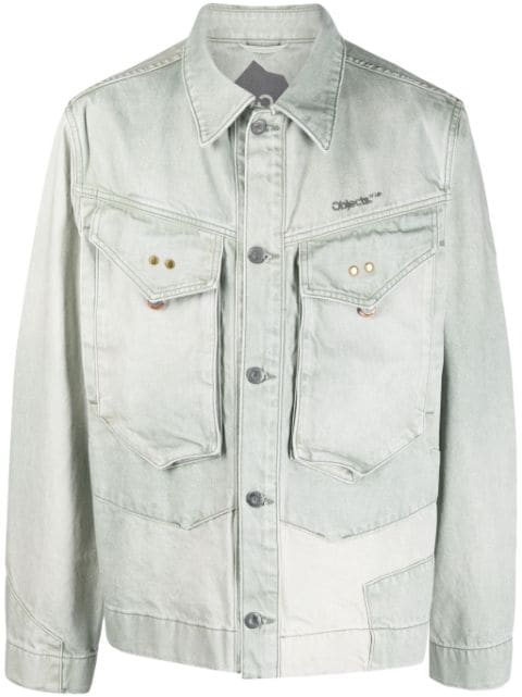 OBJECTS IV LIFE panelled denim jacket