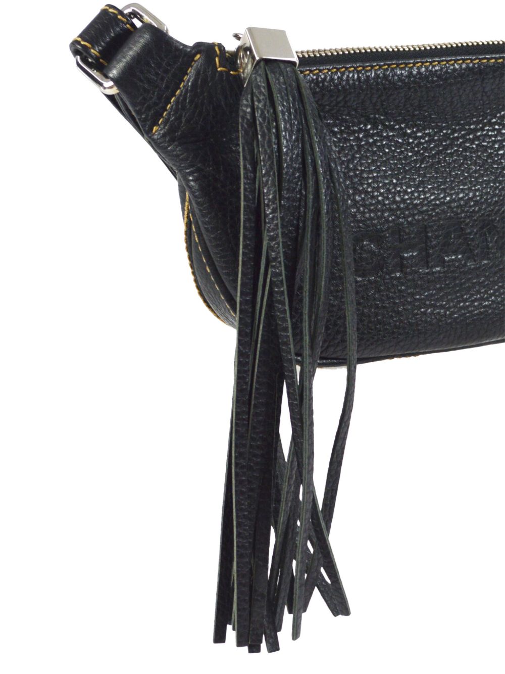 CHANEL Pre-Owned 2002 Fringe leather shoulder bag WOMEN